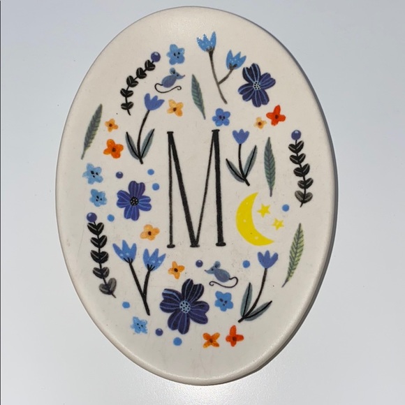 Amelia Herbertson Monogram ‘M’ Trinket Dish